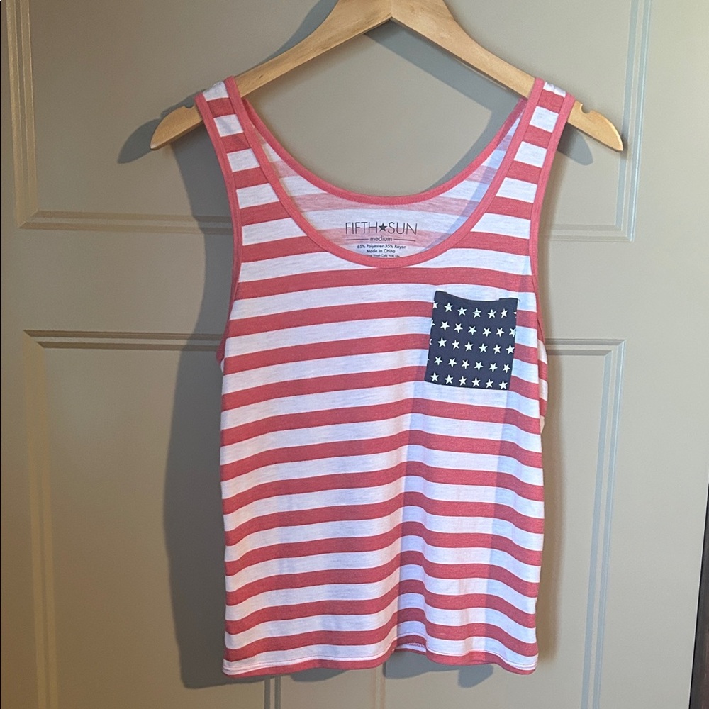 Fifth Sun patriotic tank 🇺🇸